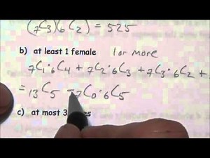 Combinations Part II - Lesson