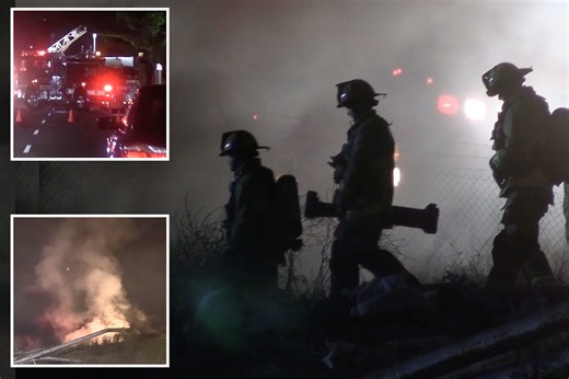 LA traffic nightmare as 110 Freeway is closed indefinitely from homeless fire