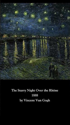 Van Gogh’s Starry Night Over the Rhône (1888) | The Real Night Before the Masterpiece #4ktvwallart