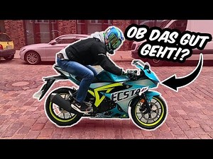 Ein Video lang auf dem Sozius Sitz fahren!
