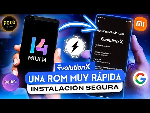 ✅INSTALA la ROM "EvolutionX" en dispositivos XIAOMI/POCOPHONE y REDMI SIN ERRORES 📴⚡| OrangeFox
