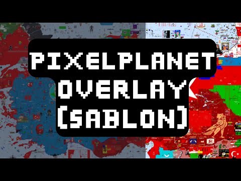 PixelPlanet OVERLAY (Şablon) Kullanımı