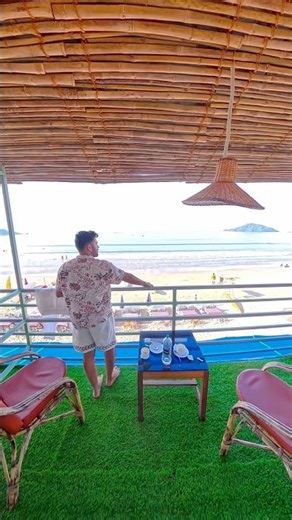 Stay at Palolem Beach Goa, #insta360x5 #travel #palolembeach #chill #youtubefeed #reelitfeelit