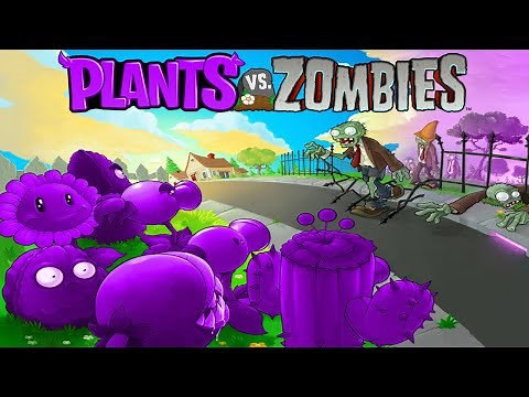 Plants Vs Zombies Purple Mod Gameplay