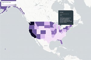 Here’s the tipped minimum wage in every U.S. state
