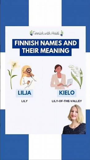 Beautiful Finnish names and their meanings #finland #finnishlanguage