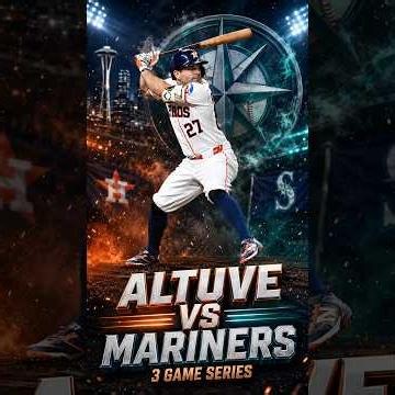 JOSE ALTUVE 3 Game Series Vs Mariners l MLB RECAP