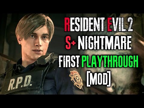 RESIDENT EVIL 2 REMAKE NIGHTMARE PLAYTHROUGH