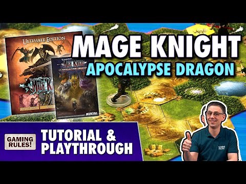 Mage Knight: Apocalypse Dragon - Tutorial & Playthrough