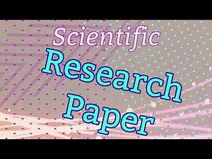Scientific Research Paper