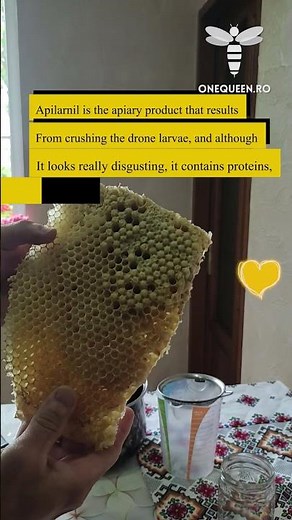 Apilarnil is the apiary product that results from crushing the drone larvae, and although it looks..