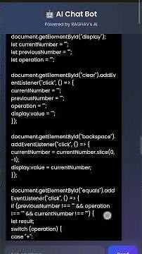 Build Modern AI Chat Bot with HTML CSS JavaScript 🔥