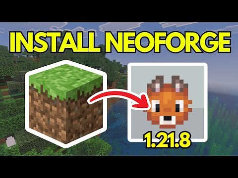 How To Install NeoForge 1.21.8 To Minecraft (Newest Guide)