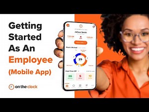 Getting started as an employee in our mobile app with OnTheClock