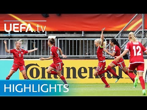 Women's EURO highlights: Denmark shock Germany