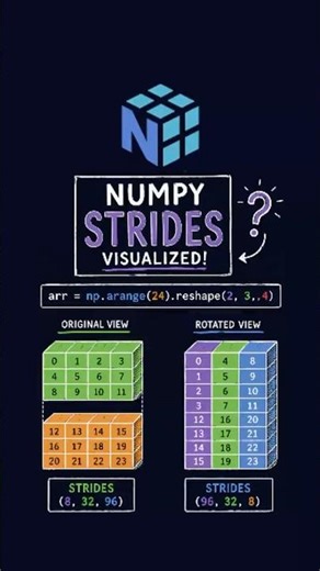 NumPy's Transpose Hack: How It Avoids Data Movement
