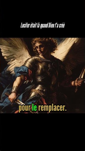 Lucifer t'a vu naître et a compris qu'il était déjà remplacé