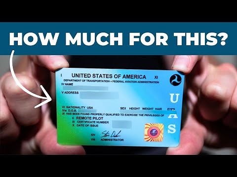 How Much Is An FAA Part 107 Drone License?