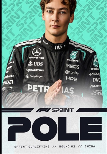 Mercedes Achieves 1-2 Finish in Sprint Pole