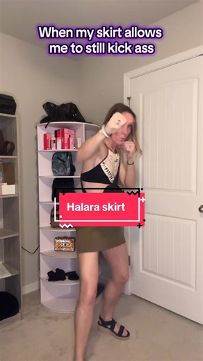 Halara skirt with shorts