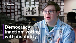 Across the country there's one group of people for whom voting can still feel unwelcoming and inaccessible. Ahead of the local elections, our reporter Ruben Reuter has met people with a learning disability who are trying to make sure their voices are heard. | Channel 4 News