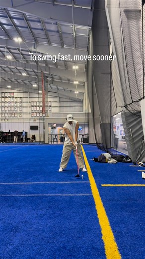 Roni Shin on Instagram: "Faster swing means less time You gotta do everything earlier Shift earlier, rotate earlier, jump earlier , release earlier I think most amateurs are late I guess I was too Cool, so hand path longer but earlier aka faster. On 3 #break #thugitout #swings #golf #speed"