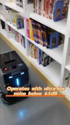 C3Tech LT10 Commercial Cleaning Robot: Perfect Night Cleaning Solution for Library Shelf Aisles