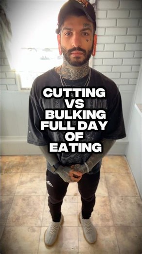 Cutting vs Bulking Full Day of Eating