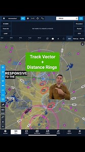✈️ Master Your Flight: Track Vector & Distance Rings Tutorial! Maximize your in-flight awareness! Follow these steps to effectively use Track Vector and Distance Rings in ForeFlight. 🧭 1️⃣ Open ForeFlight and type "track" in the search bar. 🔍 2️⃣ Scroll and tap on "Track Vector." 📜 3️⃣ Toggle "Track Vector" ON and set the length to 60 seconds. ⏱ 4️⃣ Next, search for "rings." 🔍 5️⃣ Scroll to find "Distance Rings," and select. 📜 6️⃣ Toggle "Distance Rings" ON and set to automatic nautical mil