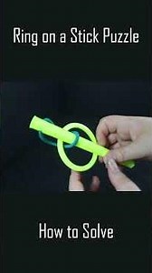 Ring on a Stick Puzzle