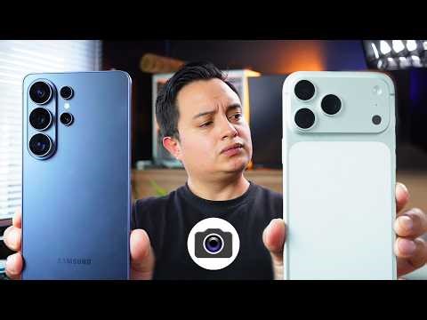 Samsung Galaxy S26 Ultra vs iPhone 17 Pro Max - Comparativa de Cámaras
