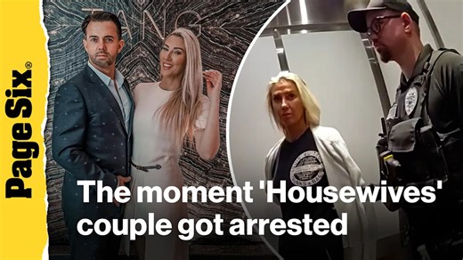 See the moment 'Real Housewives' couple was arrested for allegedly stealing thousands in Publix groceries
