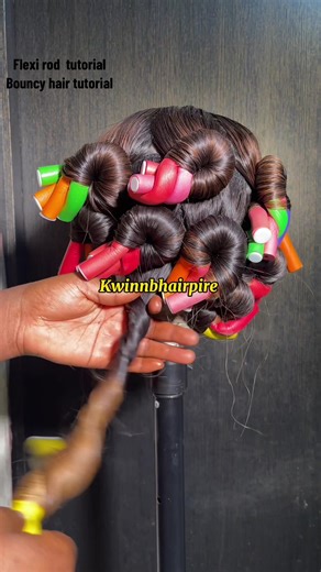 How to Curl Hair with Flexi Rods: Bouncy Hair Tutorial