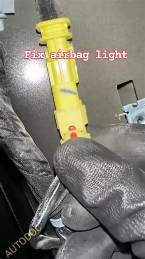 How to bypass Airbag Light on fix 2.2 ohm resistance🧑‍🔧 #autoelectrician | AUTO DOC