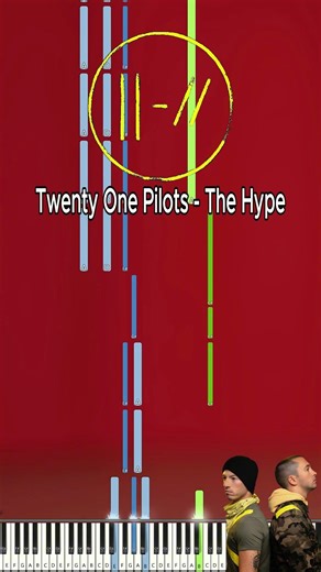 Twenty One Pilots - The Hype - Piano