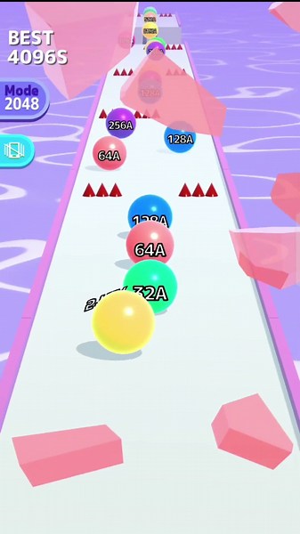 Ball Run 2048 Game Play | Roha Gaming 133 #gamer #gamer #gaming #shorts #ballrun2048