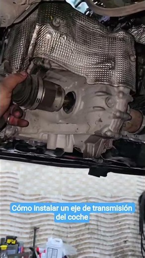 Cómo instalar un eje de transmisión del coche