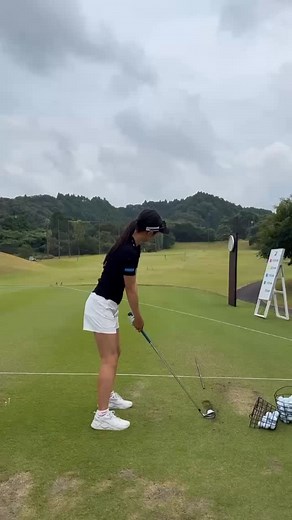 三觜プロジェクト on Instagram: "指導している篠崎愛選手の最新スイング"