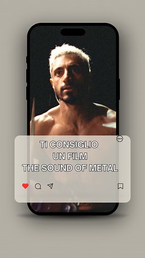 9.7K views · 289 reactions | Questo film mi ha distrutto dentro.. The sound of METAL é una pellicola che entra nel mondo della sordità.. della condizione di ripartire da zero .. #film #davedere #cinema #thesoundofmetal #curiosità #filmdavedere #cinemareels | AndreaMaster | Facebook
