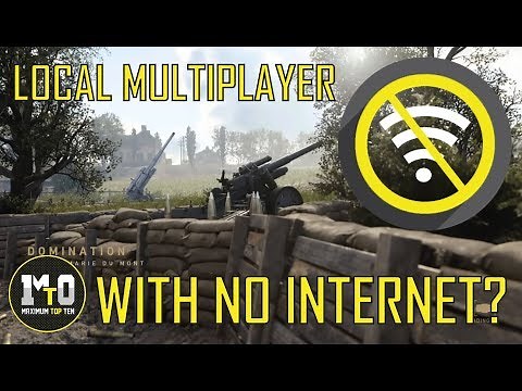 CALL OF DUTY WWII - CAN YOU PLAY WITHOUT INTERNET - LOCAL MULTIPLAYER SPLIT SCREEN