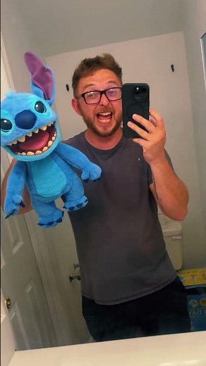 Stitch Sings Elvis - Devil in Disguise (Spot-On Impression!) #shorts #stitch #elvis #disneytoys