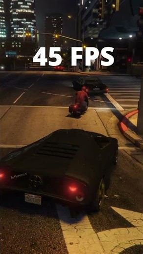GTA FPS Comparison, From Laggy to Smooth #gta #gta5 #fpscomparison