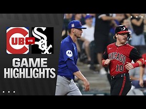 Cubs vs. White Sox Game Highlights (7/25/25) | MLB Highlights