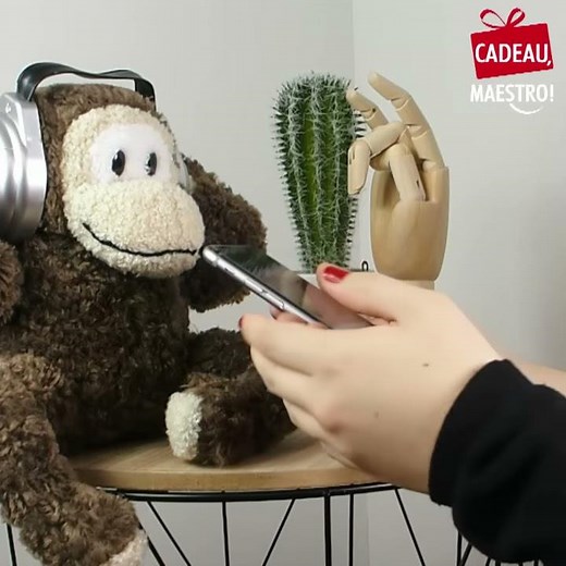 Singe dansant haut parleur MP3