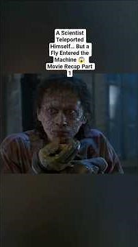 A Scientist Teleported Himself… But a Fly Entered the Machine 😱 | Movie Recap Part 1 #horror