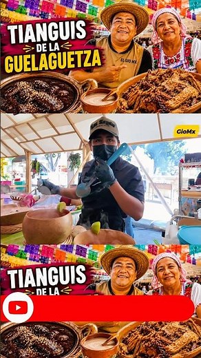 🍲 This is how our tour of the Guelaguetza Gastronomic Market begins.