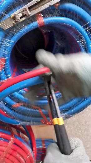 #ORIENTFLEX Group is a Chinese hose supplier. Check out their video on the installation of double-welded #airhose fittings and let's discuss the latest innovations in flexible hose technology. sales20@orientrubber.com whatsapp: 8618131105602 #equipment #EngineeringEquipment #HeavyMachinery #airsupply #weldingmachine #weldinghose | Orientflex Rubber And PVC Hose