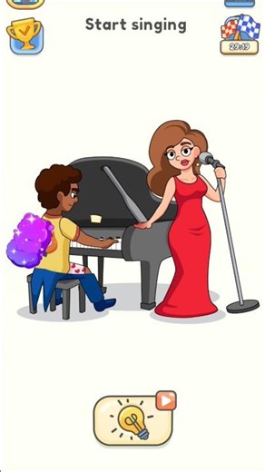 Start Singing Level Walkthrough | Tricky Puzzle Game Solution 🎤 Piano Challenge