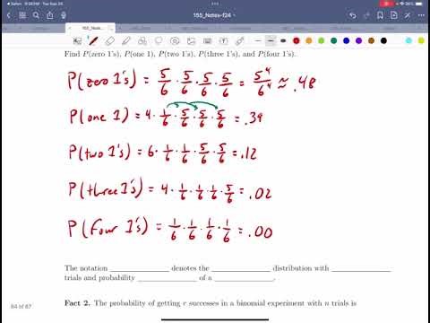 6.2: The Binomial Distribution