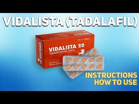 Vidalista (tadalafil) how to use: How and when to take it, Who can't take tadalafil